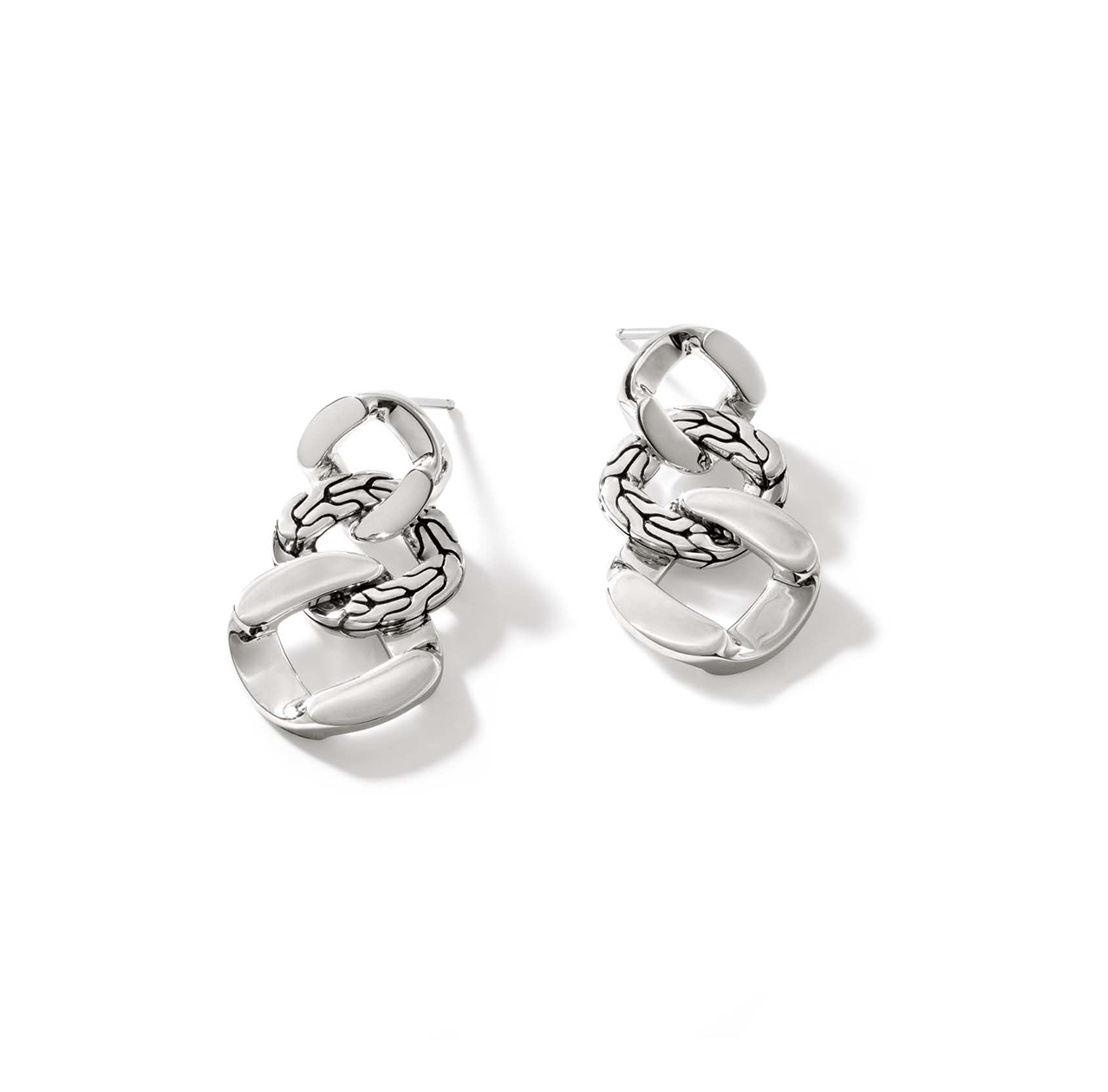 John hardy discount cable link earrings