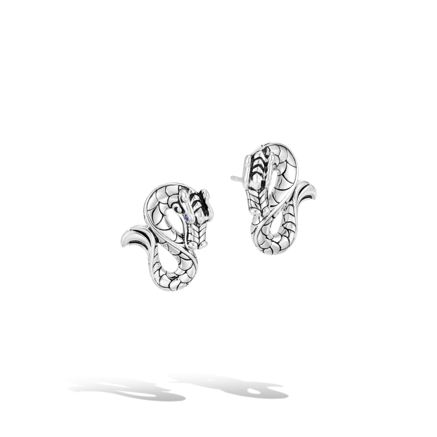 John Hardy Legends Sterling Silver Naga Stud Earrings