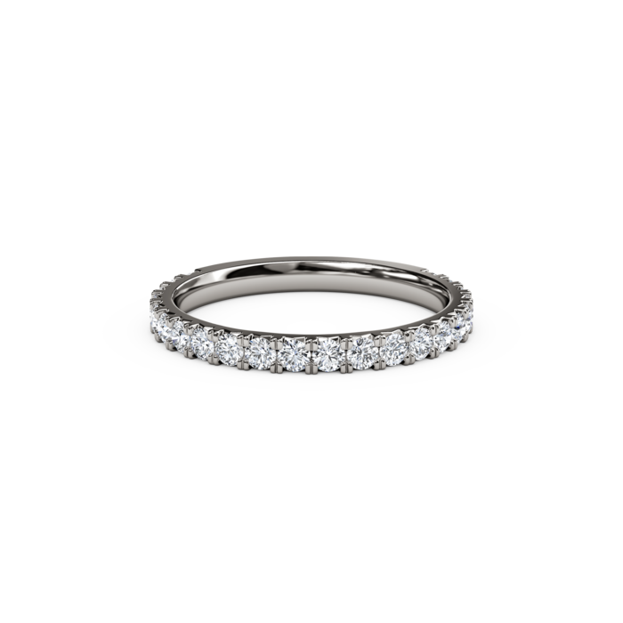 22 Stone Prong Set Women's Wedding Band