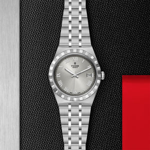 TUDOR Royal 38mm Watch with Silver Dial - M28500-0001 at Fink's Jewelers