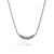 John Hardy Classic Chain Sterling Silver and Yellow Gold Hammered Station Necklace