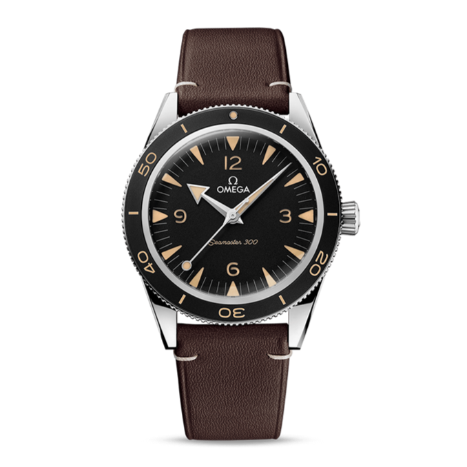 Omega seamaster 300 black dial hotsell