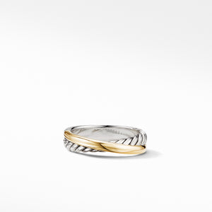 David Yurman   Ring in Silver and 18-Karat Yellow Gold