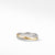 David Yurman   Ring in Silver and 18-Karat Yellow Gold