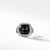 Albion® Ring with Black Onyx and Diamonds, 11mm, Size 5