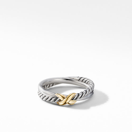 David Yurman   Ring in Silver and 18-Karat Yellow Gold