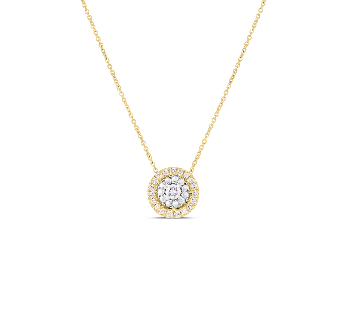 Siena Diamond Dot Small Necklace | Roberto Coin | Fink's