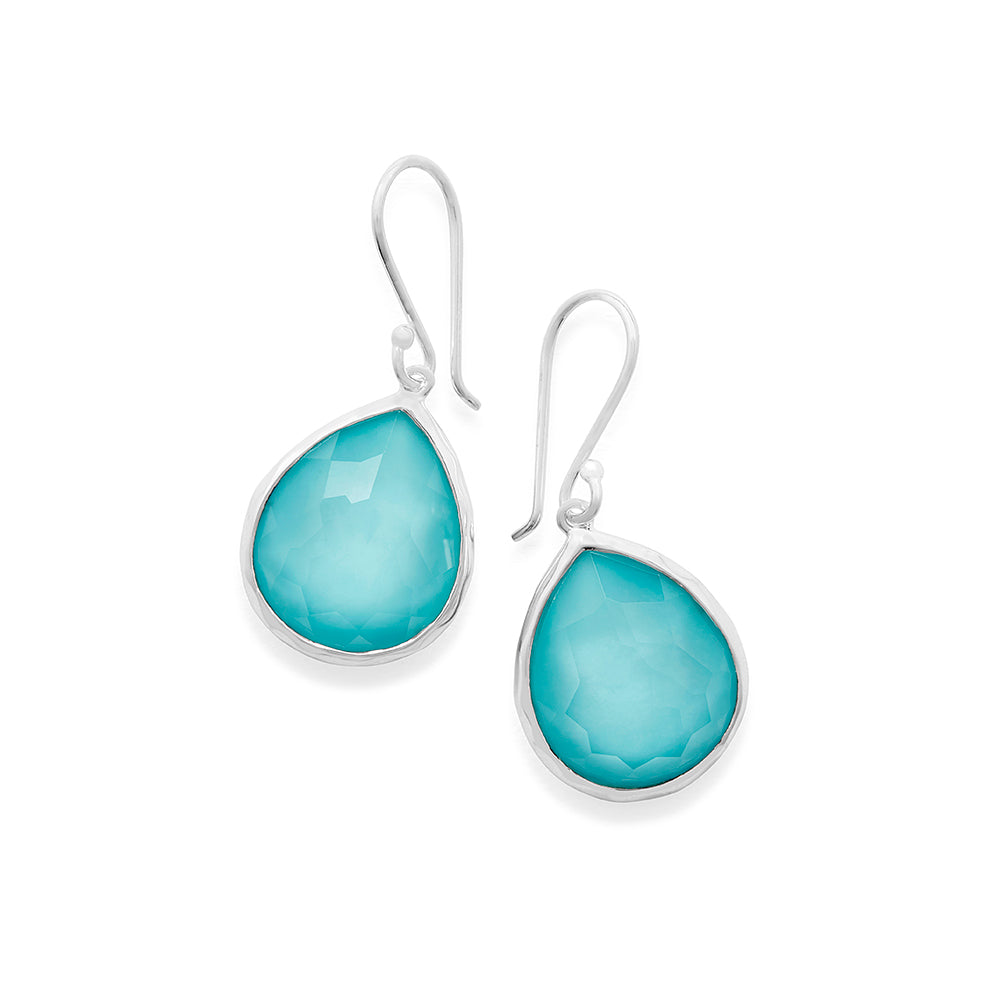 Ippolita Classico Medium Jet Set Earrings in Sterling Silver