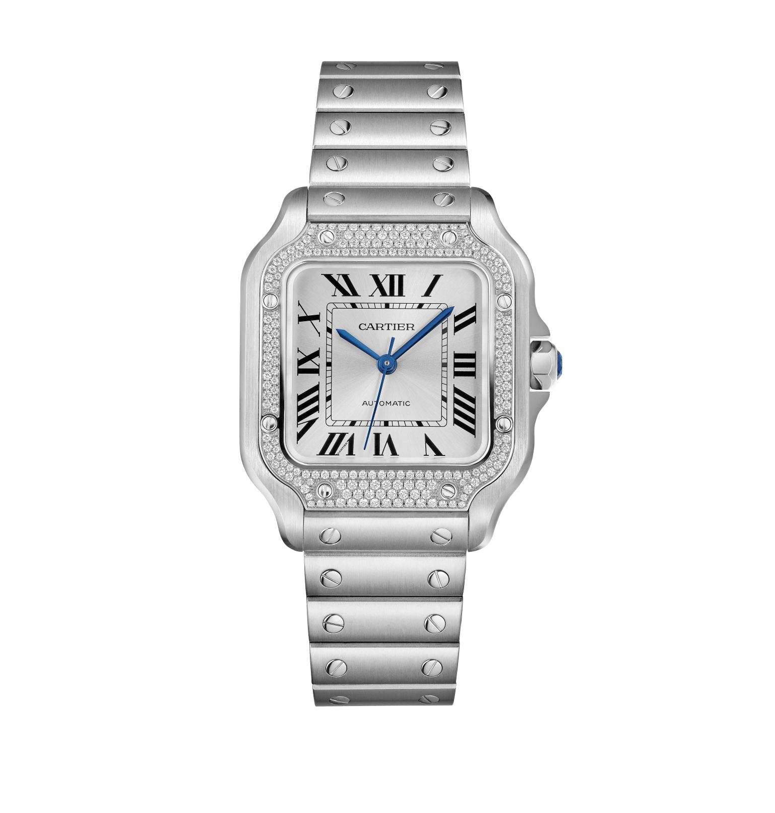 The New Ballon Bleu de Cartier 40mm with Interchangeable Bracelet System -  Monochrome Watches