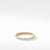 Diamond Pavé Halfway Eternity Wedding Band Ring in 18K Yellow Gold, Size 6