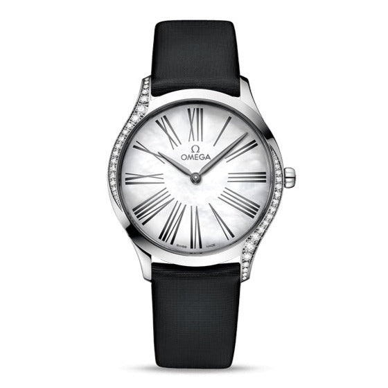 New Omega De Ville Tresor Diamond Bezel Women's Watch 428.17.39.60.02.001 |  eBay